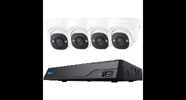 Reolink NVS8-5MD4, slimme 5 MP PoE beveiligingscamera