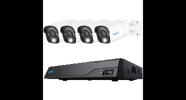 Reolink NVS8-12MB4, slimme 12 MP PoE beveiligingscamera