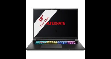 ALTERNATE Thunderstorm 18” - Ultra 9 - RTX 5080 18'' gaming laptop