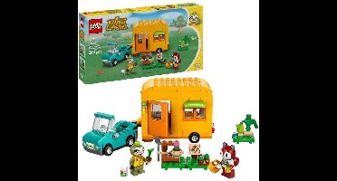 LEGO Animal Crossing - Leifs caravan en tuinwinkel Constructiespeelgoed