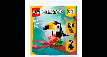LEGO Creator 3-in-1 - Tropische toekan Constructiespeelgoed