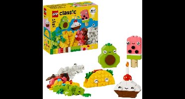 LEGO Classic - Creatieve etensvriendjes Constructiespeelgoed