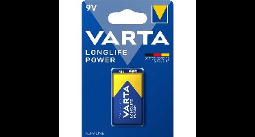 VARTA Longlife Power E-blok (9-volt) batterij