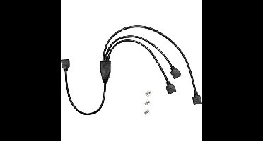Inter-Tech RGB Verdeler 3-voudig splitterkabel