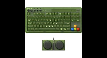 8BitDo Retro 87 Mechanical Keyboard - Xbox Edition gaming toetsenbord