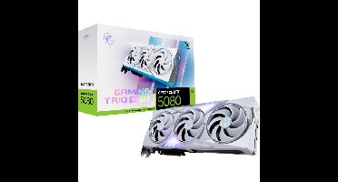 MSI GeForce RTX 5080 16G GAMING TRIO OC WHITE grafische kaart