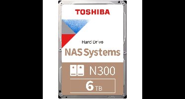 Toshiba N300 6 TB harde schijf
