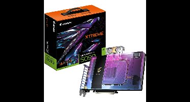 GIGABYTE AORUS GeForce RTX 5090 XTREME WATERFORCE WB 32G grafische kaart