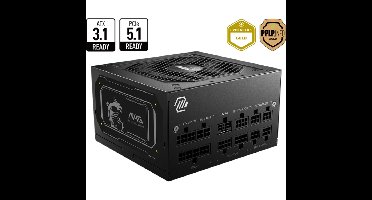 MSI MAG A850GL PCIE5 II voeding