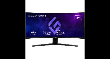 ViewSonic VX3418-2KPC UWQHD gaming monitor 34'' Curved