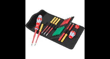 Wera Kraftform Kompakt VDE RVS 17 extra slim 1 Tool Finder, 17-delig schroevendraaier