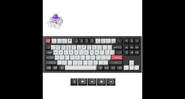 Keychron Q3 HE QMK-M1 toetsenbord