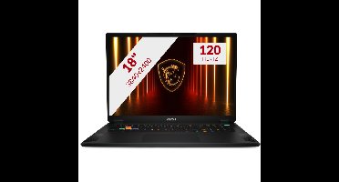 MSI Stealth 18 HX AI A2XWIG-018NL 18'' gaming laptop