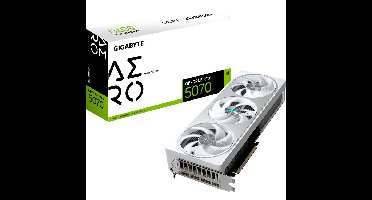 GIGABYTE GeForce RTX 5070 AERO OC 12G grafische kaart
