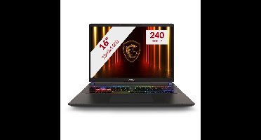 MSI Vector 16 HX AI A2XWHG-203NL 16'' Copilotplus gaming laptop