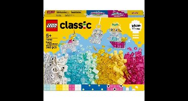 LEGO Classic - Magische transparante doos Constructiespeelgoed