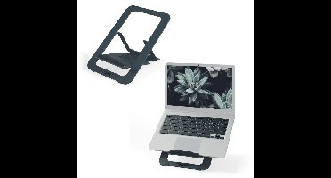 Leitz Ergo Aluminium Ultraplatte Verstelbare Laptopstandaard