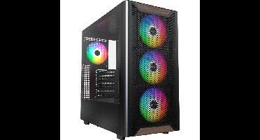 Montech XR Wood midi tower behuizing