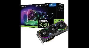 PNY GeForce RTX 5080 ARGB OC grafische kaart