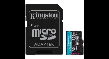 Kingston Canvas Go! Plus microSDXC 256 GB geheugenkaart