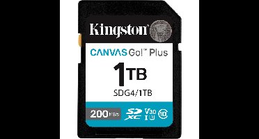 Kingston Canvas Go! Plus SDXC 1 TB geheugenkaart
