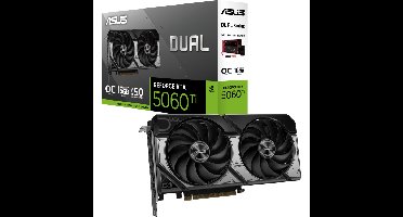 ASUS DUAL GeForce RTX 5060 Ti OC 16G grafische kaart