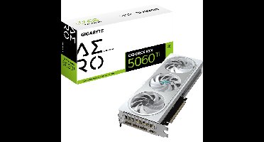 GIGABYTE GeForce RTX 5060 Ti AERO OC 8G grafische kaart