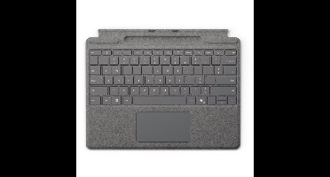 Microsoft Surface Pro Keyboard met pen opslag, Platina toetsenbord