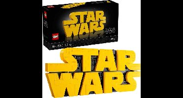 LEGO Star Wars - Star Wars logo Constructiespeelgoed