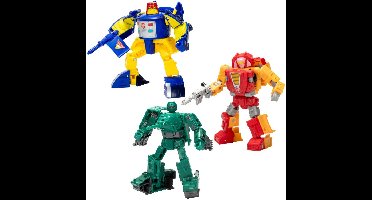 Hasbro Transformers Legacy United Deluxe Class Action Figure 3-Pack Go-Bot Guardians 14 cm speelfiguur