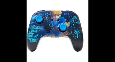 PowerA Enhanced Wireless Controller for Nintendo Switch with Lumectra - Wake Up Link gamepad