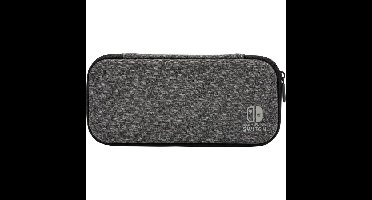 PowerA Slim Case for Nintendo Switch - OLED Model, Nintendo Switch or Nintendo Switch Lite - Charcoal tas