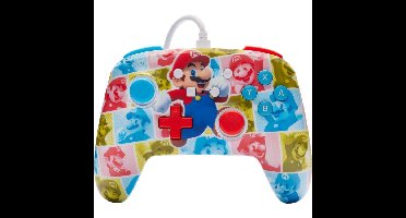 PowerA Switch Wired Controller MarioHero gamepad
