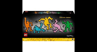LEGO Art - Keith Haring - Dansende figuren Constructiespeelgoed