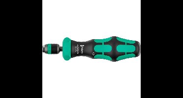 Wera 838 RA-R L bithandhouder met ratelfunctie, 1/4" schroevendraaier