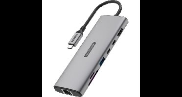 Sitecom 6 in 1 USB-C Multiport Adapter LAN dockingstation
