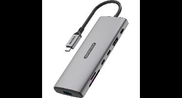 Sitecom 7 in 1 USB-C Power Delivery Multiport Adapter dockingstation