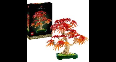 LEGO The Botanical Collection - Japanse esdoorn bonsaiboompje Constructiespeelgoed