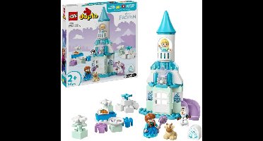 LEGO DUPLO - Anna en Elsa's Frozen kasteelfeest Constructiespeelgoed