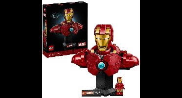LEGO Marvel - Iron Man MK4 buste Constructiespeelgoed