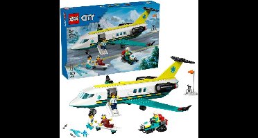 LEGO City - Ambulancevliegtuig Constructiespeelgoed