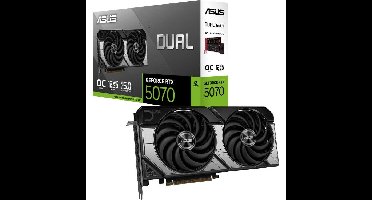 ASUS DUAL GeForce RTX 5070 OC grafische kaart