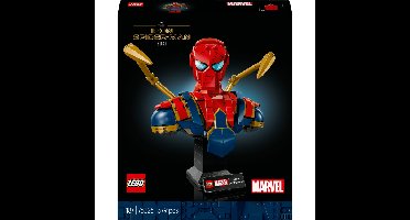 LEGO Marvel - Iron Spider-Man buste Constructiespeelgoed