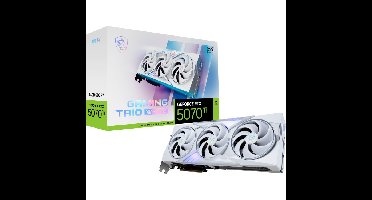 MSI GeForce RTX 5070 Ti GAMING TRIO OC WHITE grafische kaart