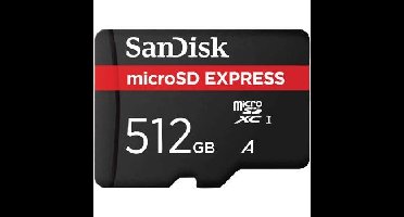 SanDisk microSD Express 512 GB geheugenkaart