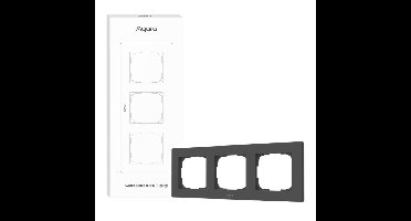 Aqara Switch Frame H2 EU 3-gang frontje