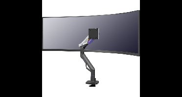 Neomounts DS70-256BL1 Gaming monitorarm 24-57” - gasveer - Topfix - 180°-stop