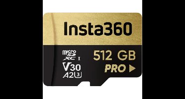 Insta360 High Speed MicroSD-kaart 512 GB geheugenkaart
