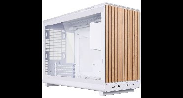 Lian Li A3-mATX White (Wood Edition) midi tower behuizing
