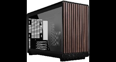 Lian Li A3-mATX Black (Wood Edition) midi tower behuizing